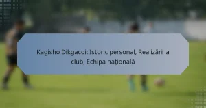 Kagisho Dikgacoi: Istoric personal, Realizări la club, Echipa națională